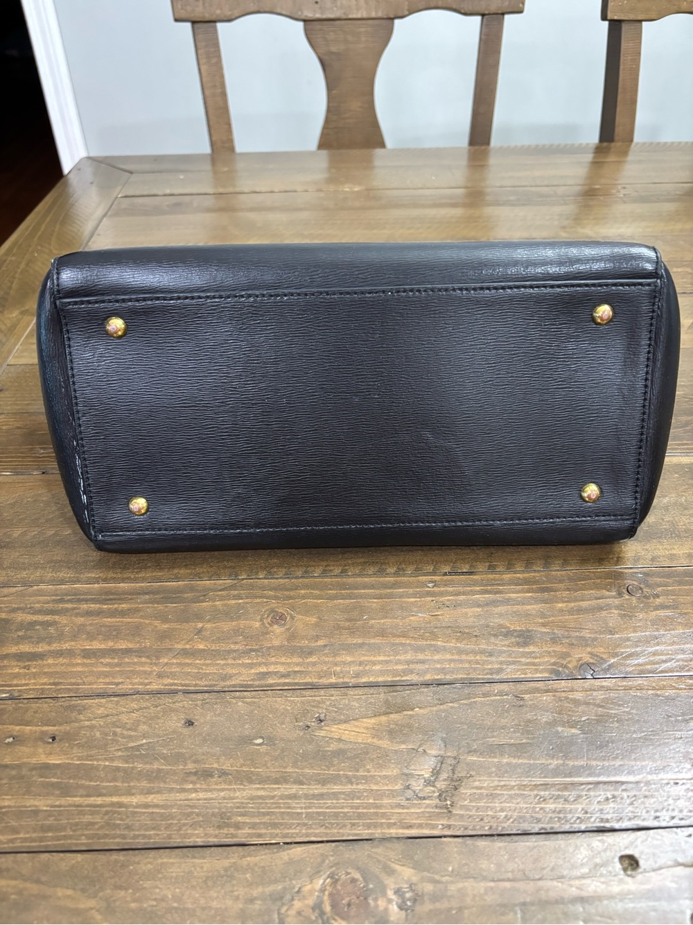Ralph Lauren Black Leather Tote Bag - Picture 5 of 12